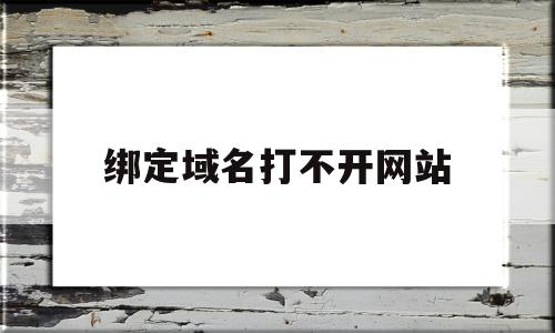 包含绑定域名打不开网站的词条