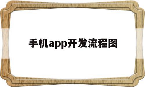 手机app开发流程图(一款完整的app开发流程介绍),手机app开发流程图(一款完整的app开发流程介绍),手机app开发流程图,信息,APP,安卓,第1张