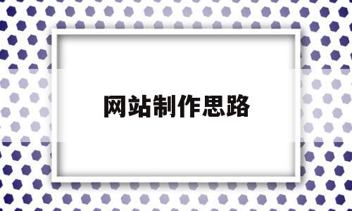 网站制作思路(网站制作流程包括哪七个方面?)