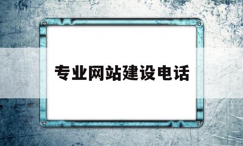 专业网站建设电话(专业网站建设电话咨询)