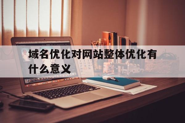 域名优化对网站整体优化有什么意义(域名优化对网站整体优化有什么意义吗)