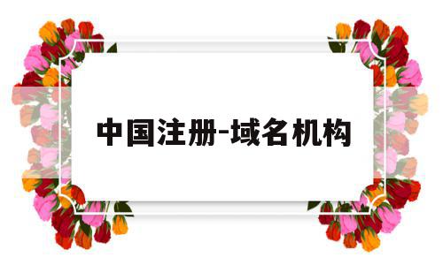 中国注册-域名机构(国内注册域名的机构有哪些),中国注册-域名机构(国内注册域名的机构有哪些),中国注册-域名机构,信息,文章,排名,第1张