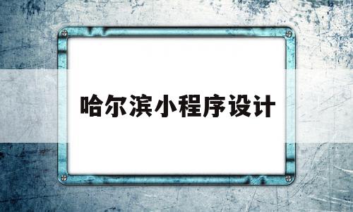 哈尔滨小程序设计(哈尔滨坐地铁用什么小程序)