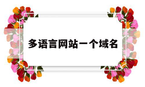 多语言网站一个域名(多语言站点每个站点可以发布的产品上限为100个)