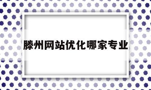 滕州网站优化哪家专业的简单介绍