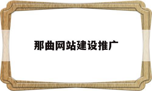 那曲网站建设推广(那曲市新闻网政务公开)