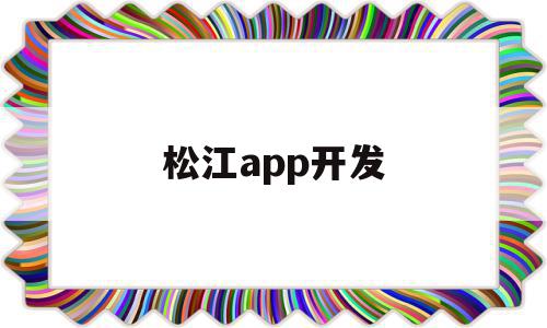 松江app开发(上海app软件开发)