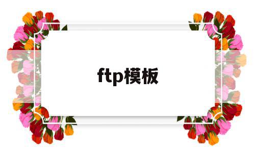 ftp模板(FTP模板文档)