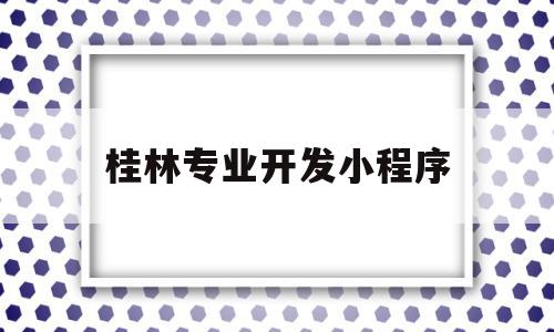 桂林专业开发小程序的简单介绍,桂林专业开发小程序的简单介绍,桂林专业开发小程序,模板,微信,营销,第1张