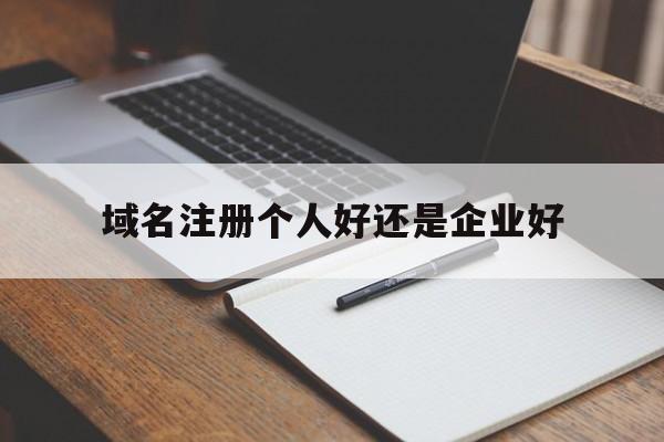 域名注册个人好还是企业好(域名申请个人还是企业)